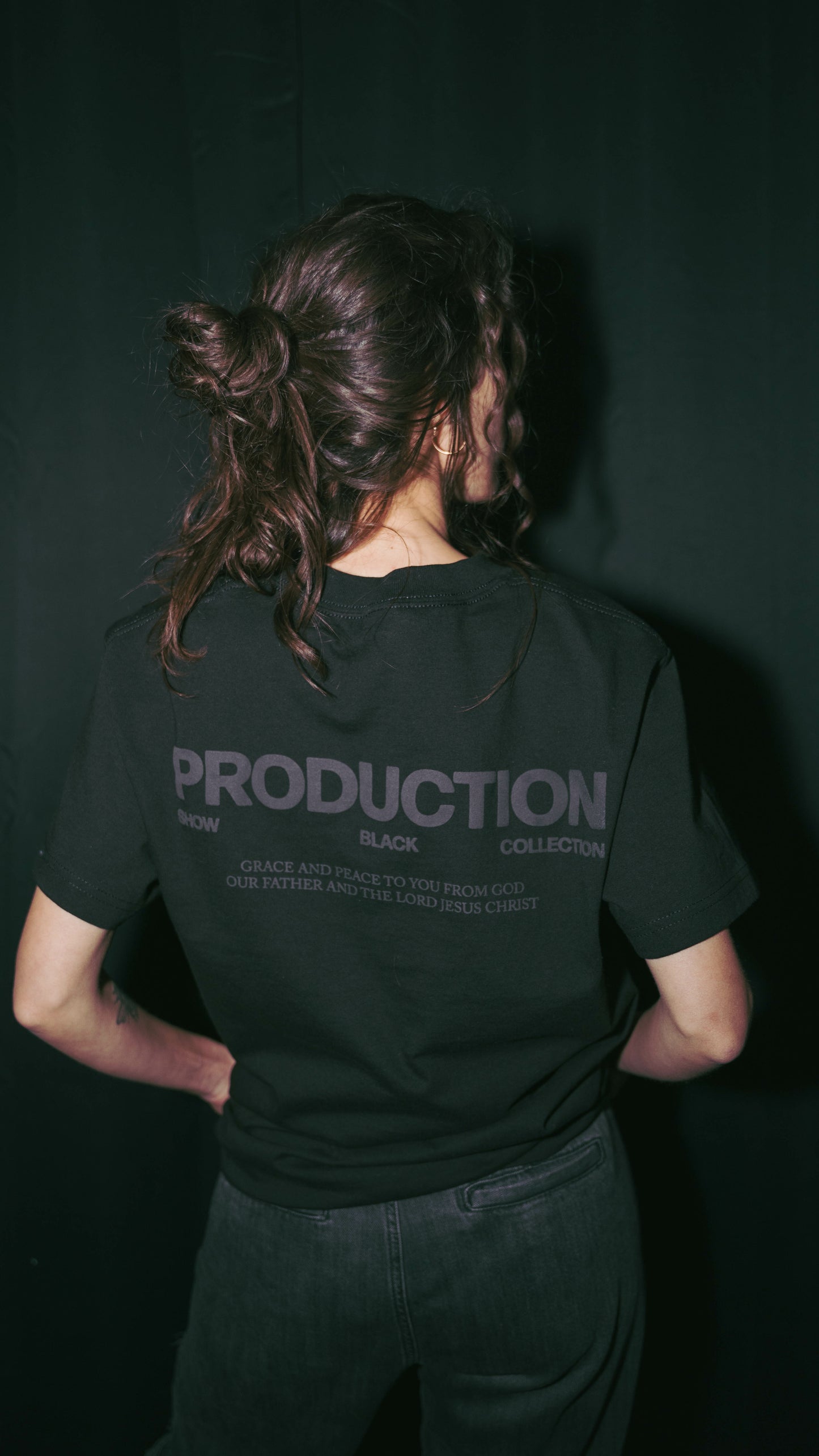 Logo Show Black Tee