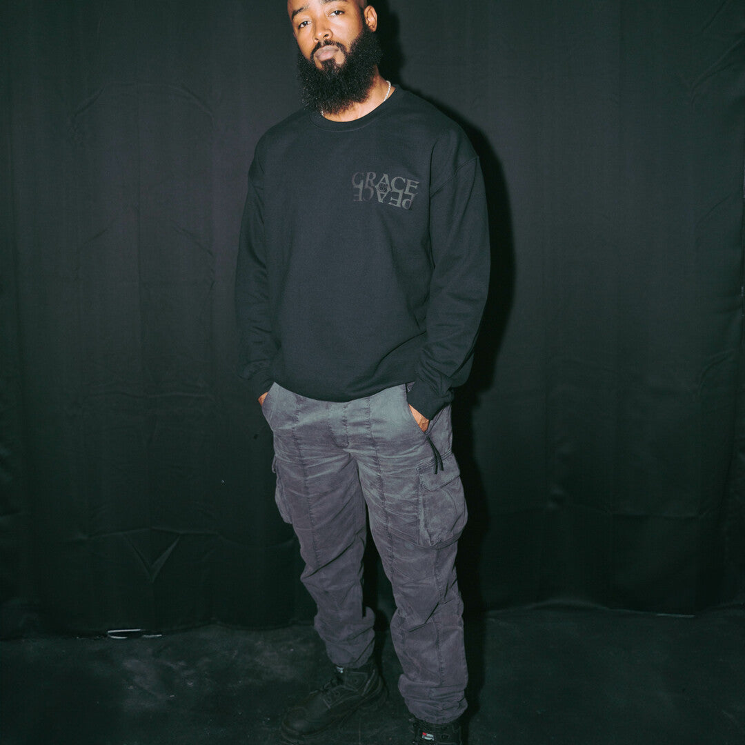 Logo Show Black Sweater