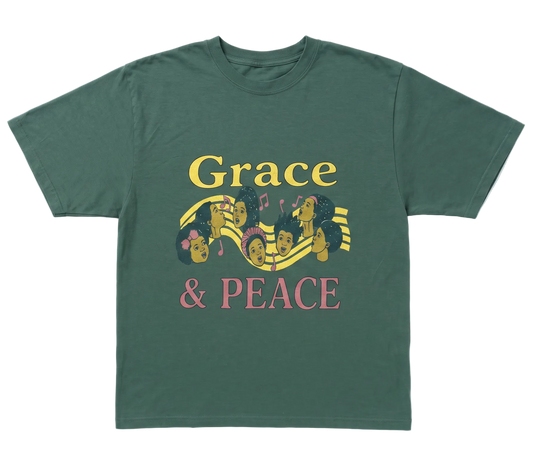 Grace & Peace Chorus Tee - Forest