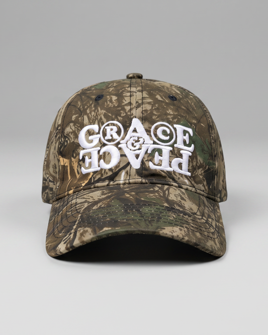 Grace & Peace Rights Logo Hat - Camo