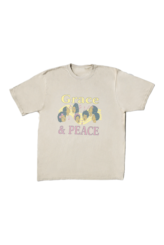Grace & Peace Choir Tee - Sand