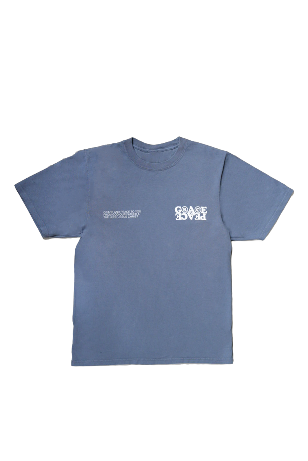 Grace & Peace Rights Logo Tee - Blue