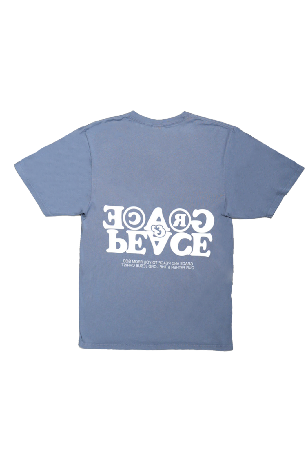Grace & Peace Rights Logo Tee - Blue