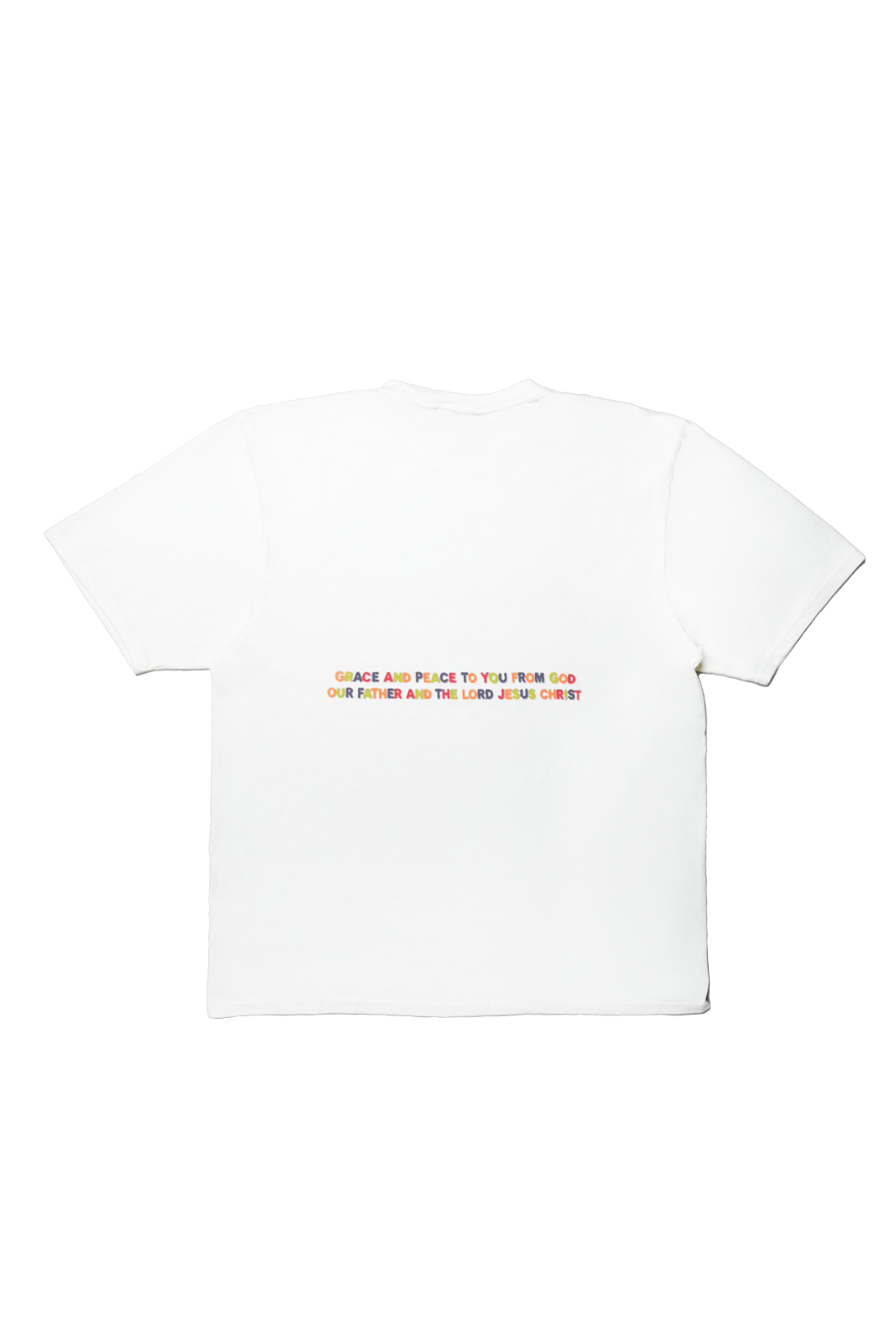Grace & Peace Multi-color Logo Tee