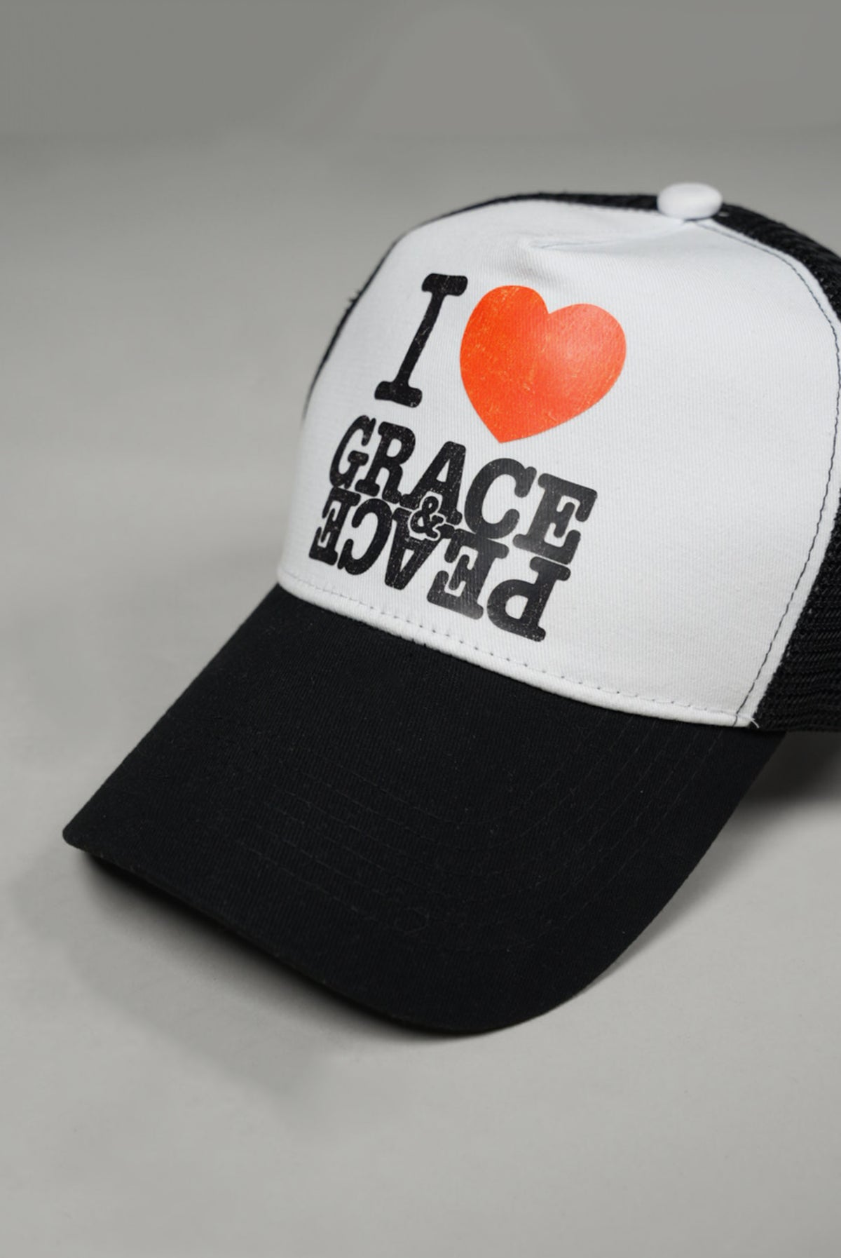 I 🖤 Grace & Peace Trucker Hat