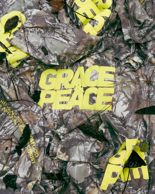 Camo Grace Peace shirt 