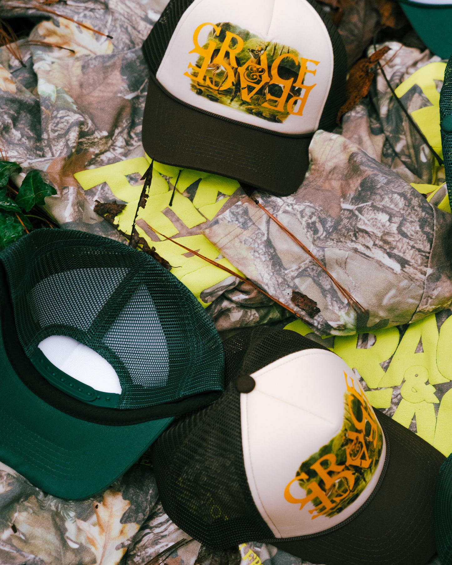 Grace and Peace Trucker hat