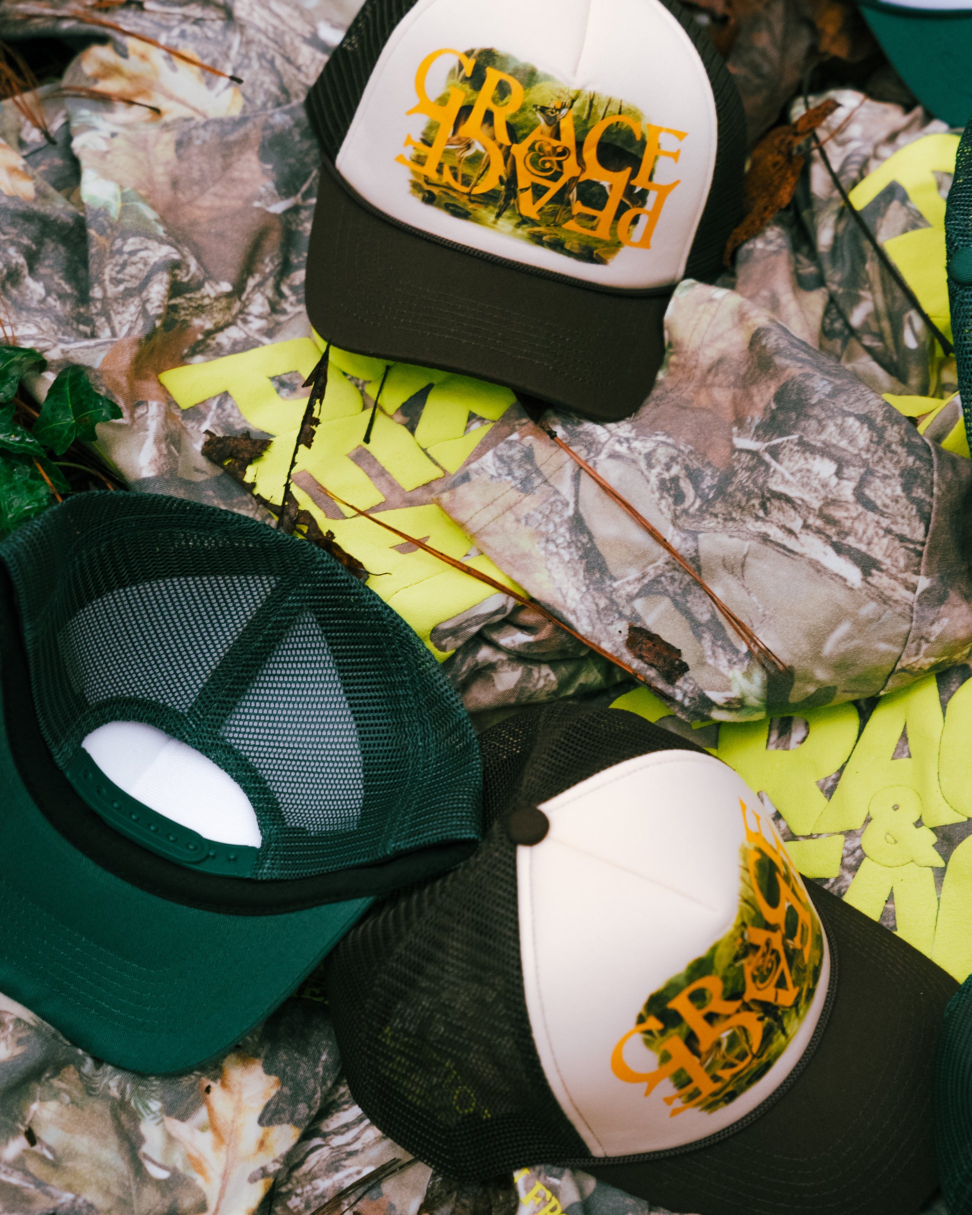 Grace and Peace Trucker hat